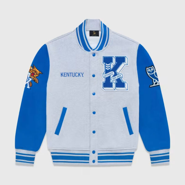 NCAA Kentucky Wildcats Fleece Varsity Jacket