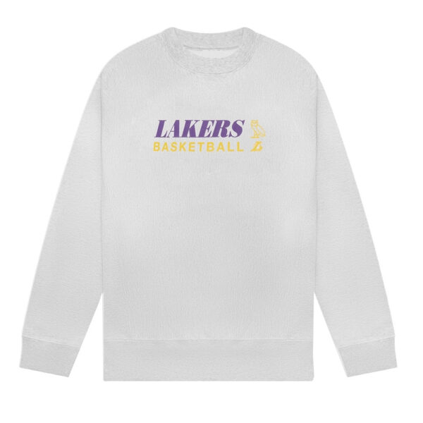 OVO X NBA Lakers Sweatshirt Grey