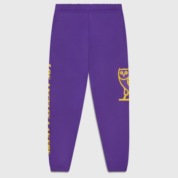 Ovo NBA la Lakers Sweatpant Purple